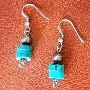 Silpada Sterling Silver Turquoise Earrings